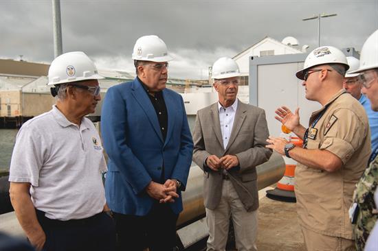 Rep. Wittman, Rep. Scott, and Australian delegation